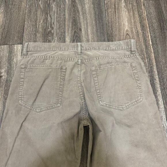 J Crew Corduroy Pants Men's 33x32 Brown Khaki Slim Straight 5-Pocket Preppy - Picture 6 of 6